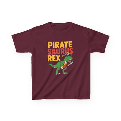 Pirate Saurus T-Rex Dinosaur Funny Halloween Costume Boys T-Shirt