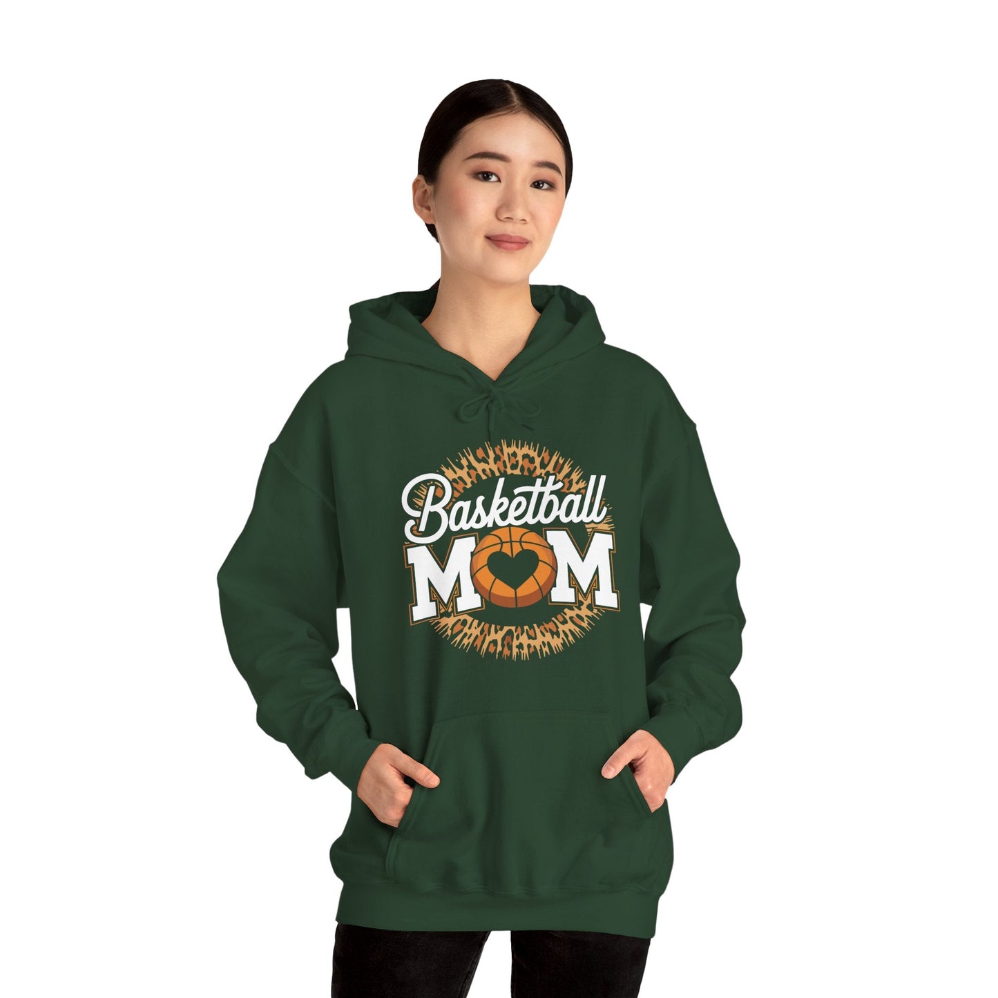 Basketball Mom Game Day Outfit Mothers Day Gift Hoodie
