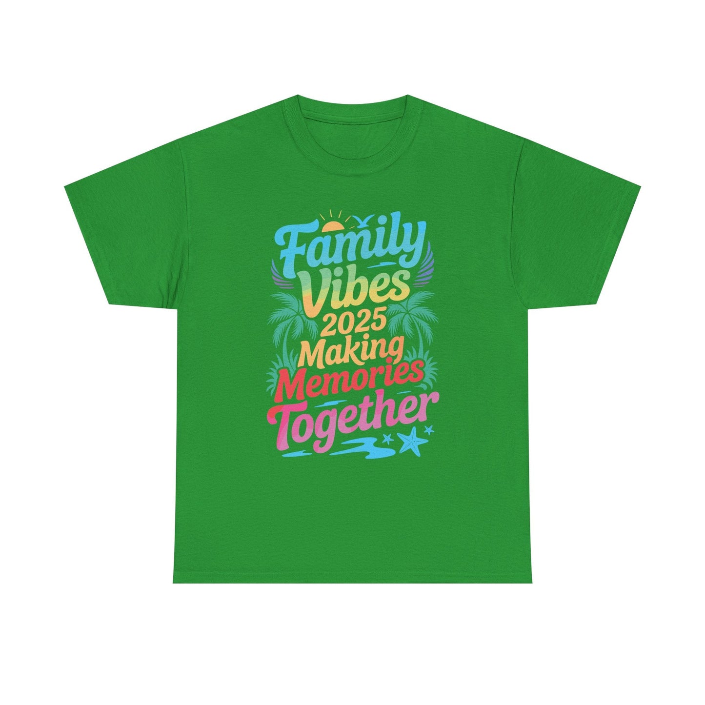 Family 2025 Vibes Family Reunion Vacation Making Memories T-Shirt