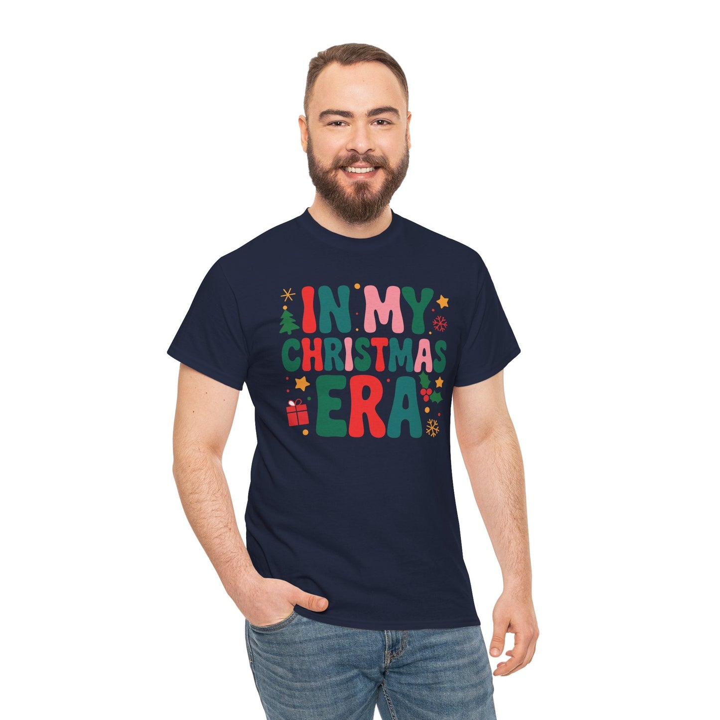 In My Christmas Era Cute Groovy Christmas Holiday Xmas T-Shirt