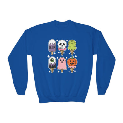 Horror Movie Summer Popsicle Halloween Ice Cream Summer-ween Sweatshirt