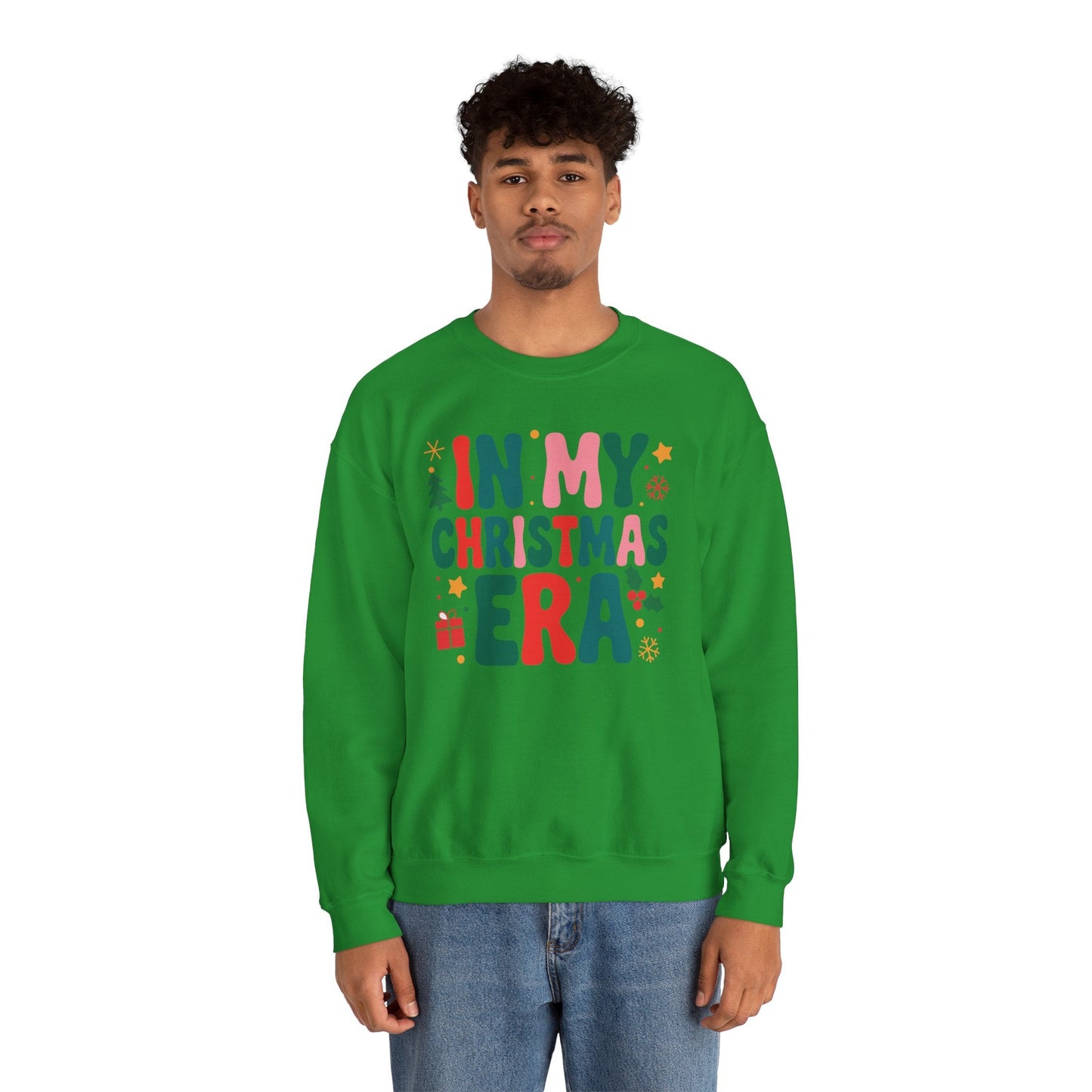 In My Christmas Era Cute Groovy Christmas Holiday Xmas Sweatshirt