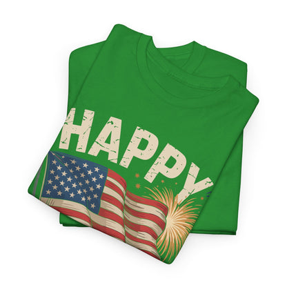 Happy 4th Of July Patriotic American US Flag 4th Of July T-Shirt