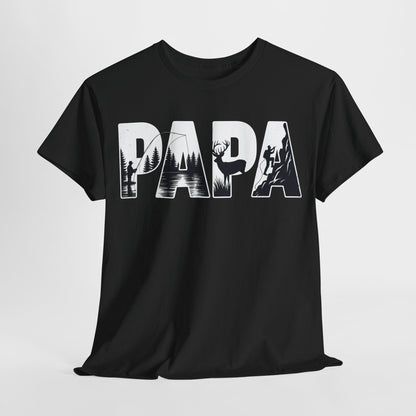 Best Hunting Dad Ever Shirt Vintage Father’s Day T-Shirt for Men