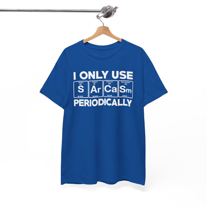 Sarcasm Periodic Table Element Weird Science Joke Gift T-Shirt