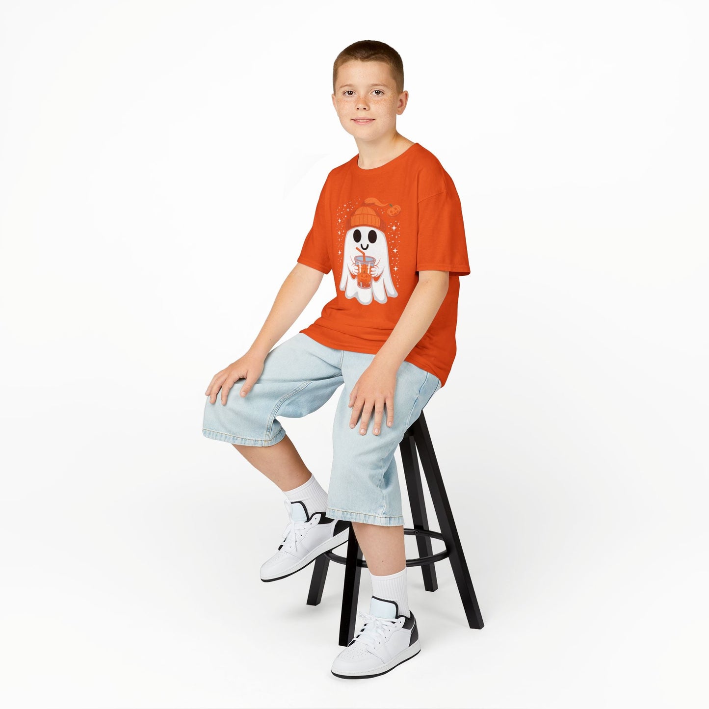 Halloween for Kids Cute Fall Ghost T-Shirt