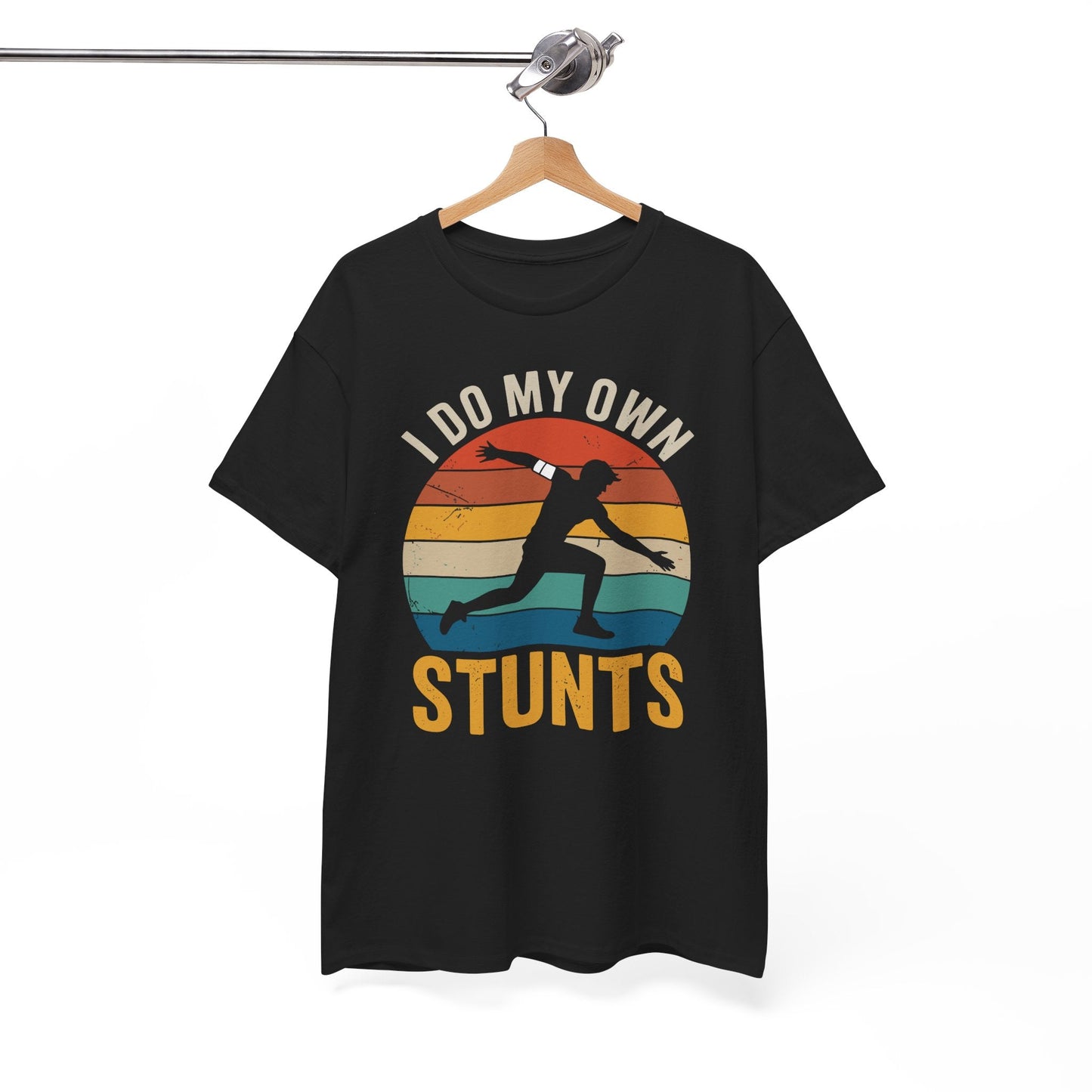 Funny I Do All My Own Stunts Broken Bones T-Shirt