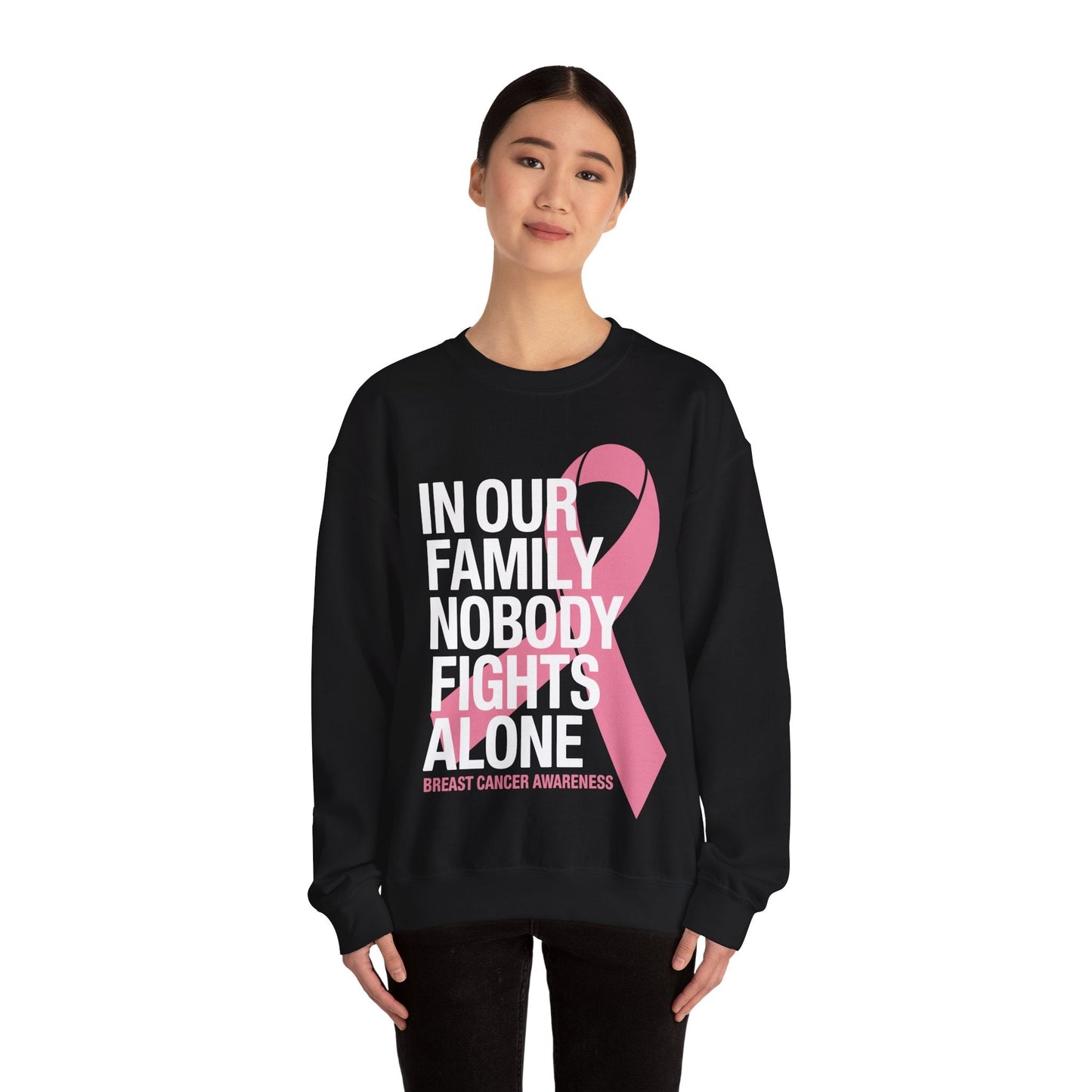 Breast Cancer Support Pink Breast Cancer Awareness Sweatshirt