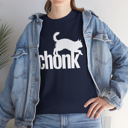 Chonk Cat Meme Funny T-Shirt