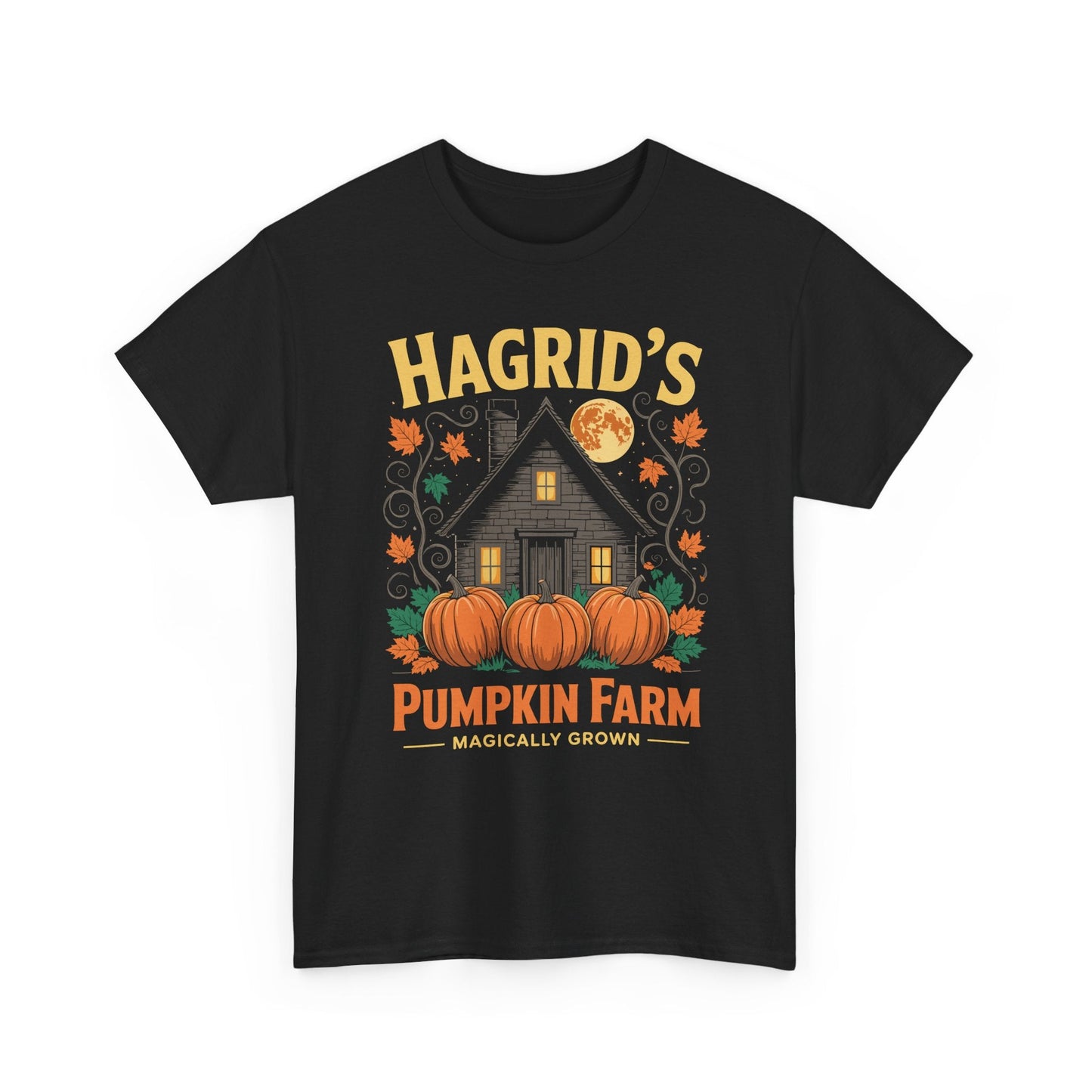 Hagrids Pumpkin Farm Spooky Season Halloween Fun T-Shirt