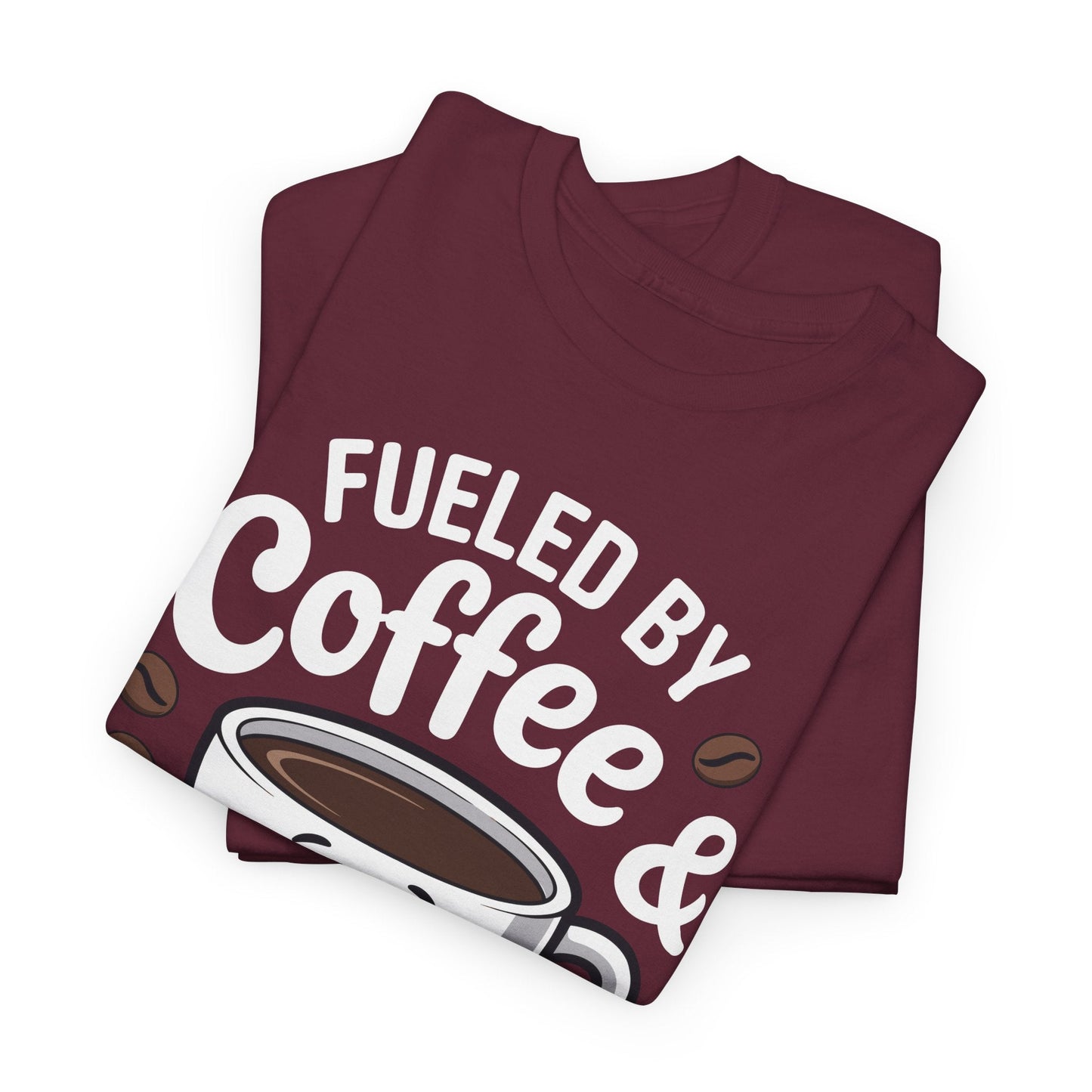 Funny Coffee Lover Fueled by Coffee And Kindness T-Shirt