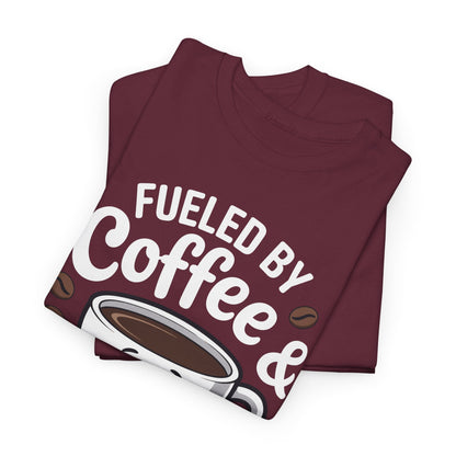 Funny Coffee Lover Fueled by Coffee And Kindness T-Shirt