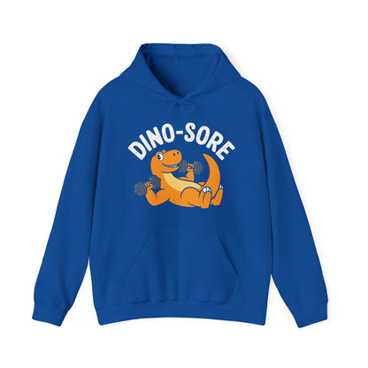 Gym Workout Dino Sore Exercise Fitness Boys Women Men Hoodie