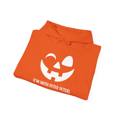 Im With Peter Couple Halloween Adult Eater Pumpkin Hoodie