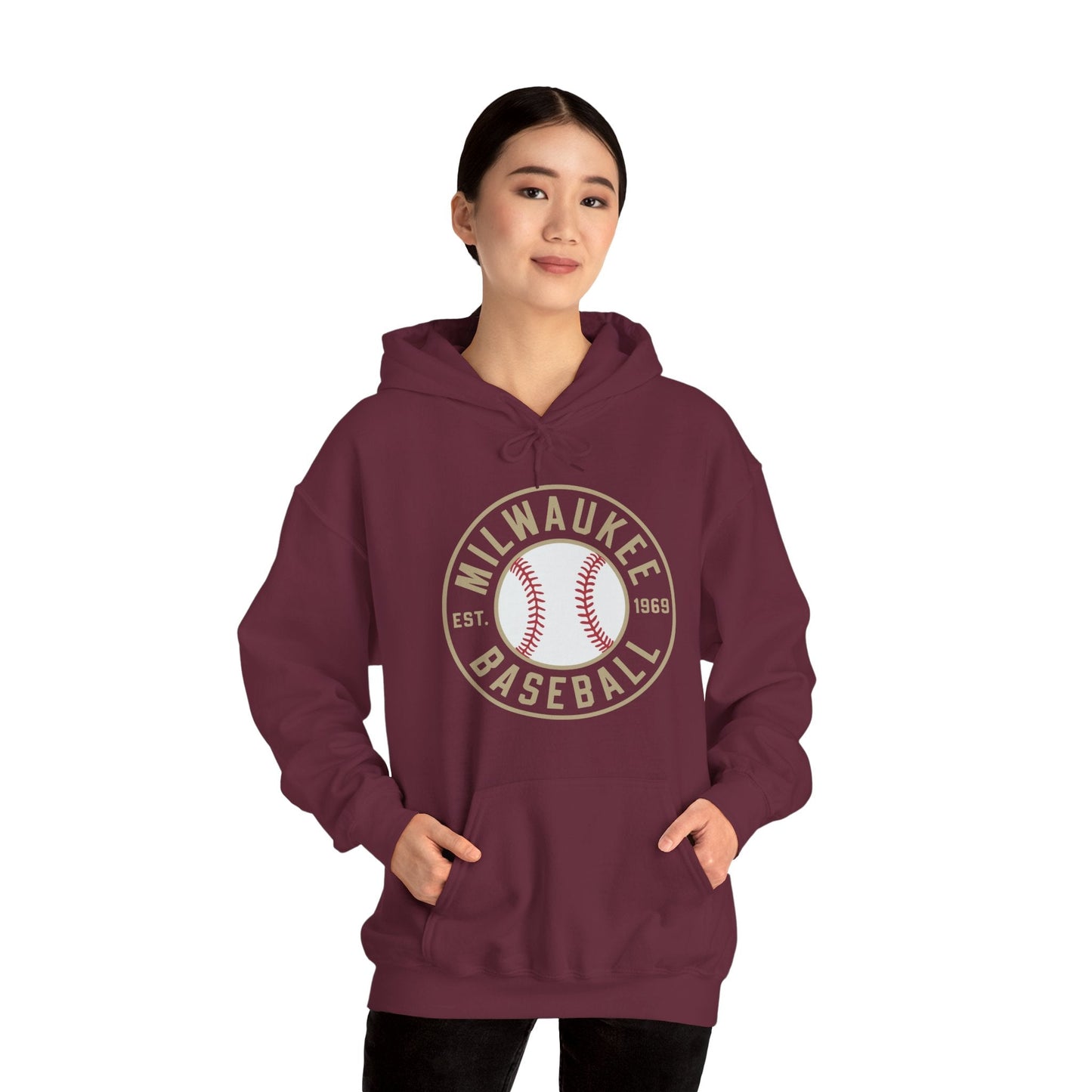 Home Run Tees Milwaukee Baseball Seventh Inning Stretch Gameday Fan Gear Hoodie