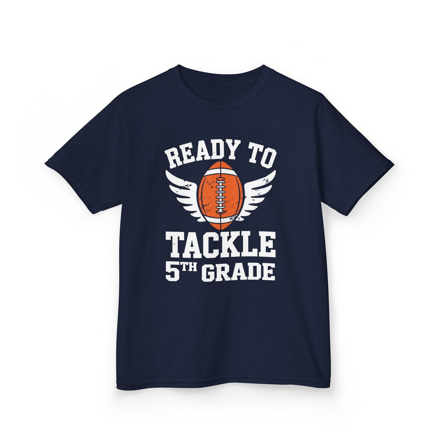 Ready To Tackle 5th Grade Football First Day Sport Kids T-Shirt