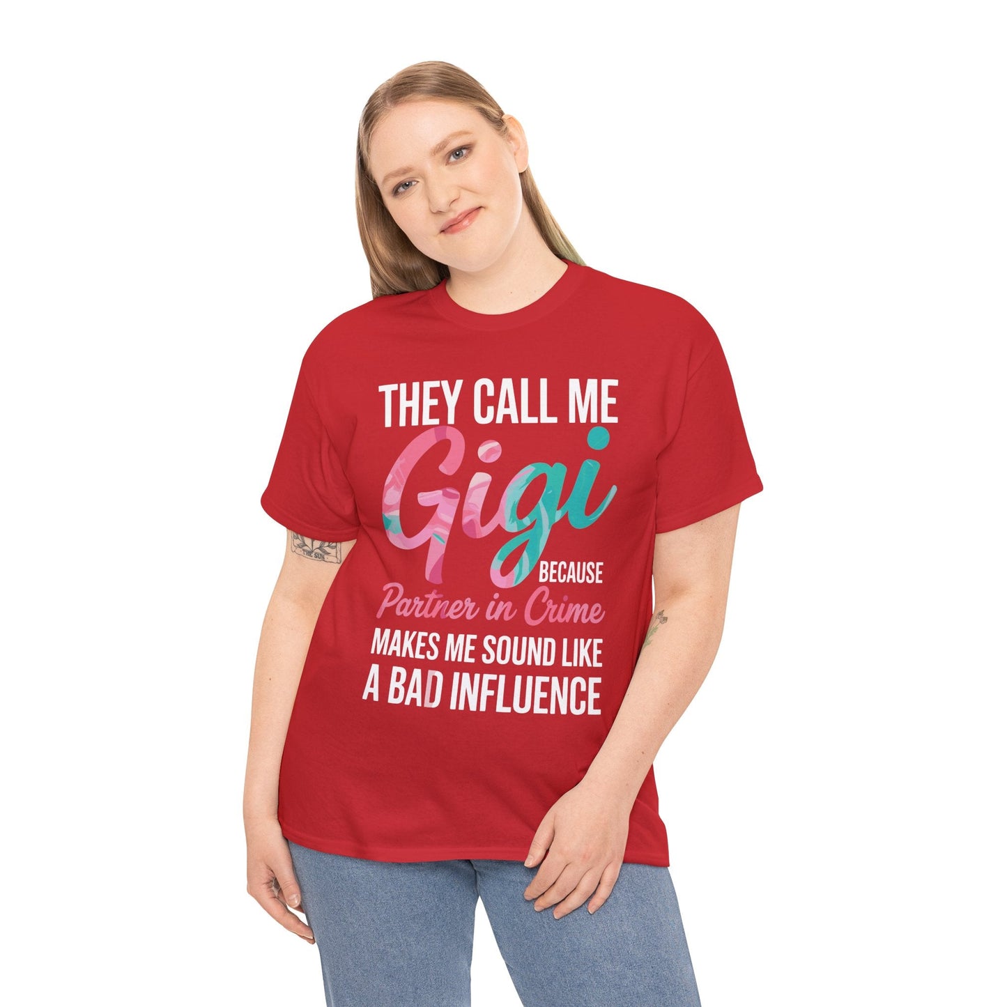 They Call Me Gigi Because Partner In Crime Shirt Mothers Day T-Shirt