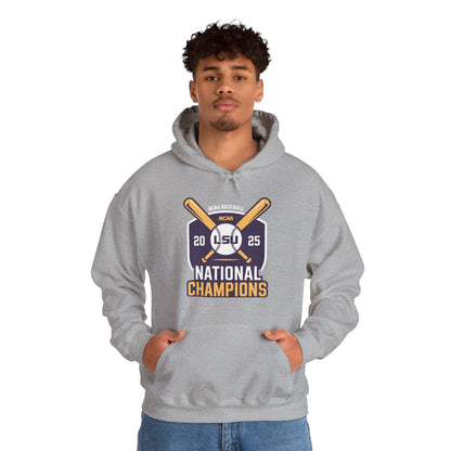 LSU Baseball 2025 National Champions Logo Hoodie