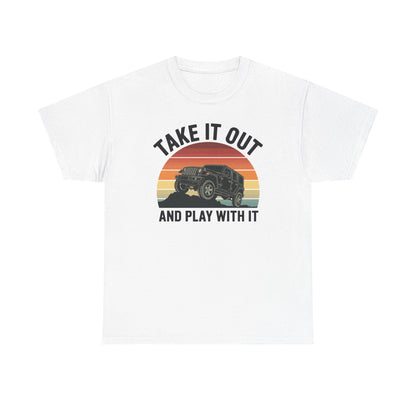 Catch Some Rays Vintage Retro Take It Out And Play T-Shirt