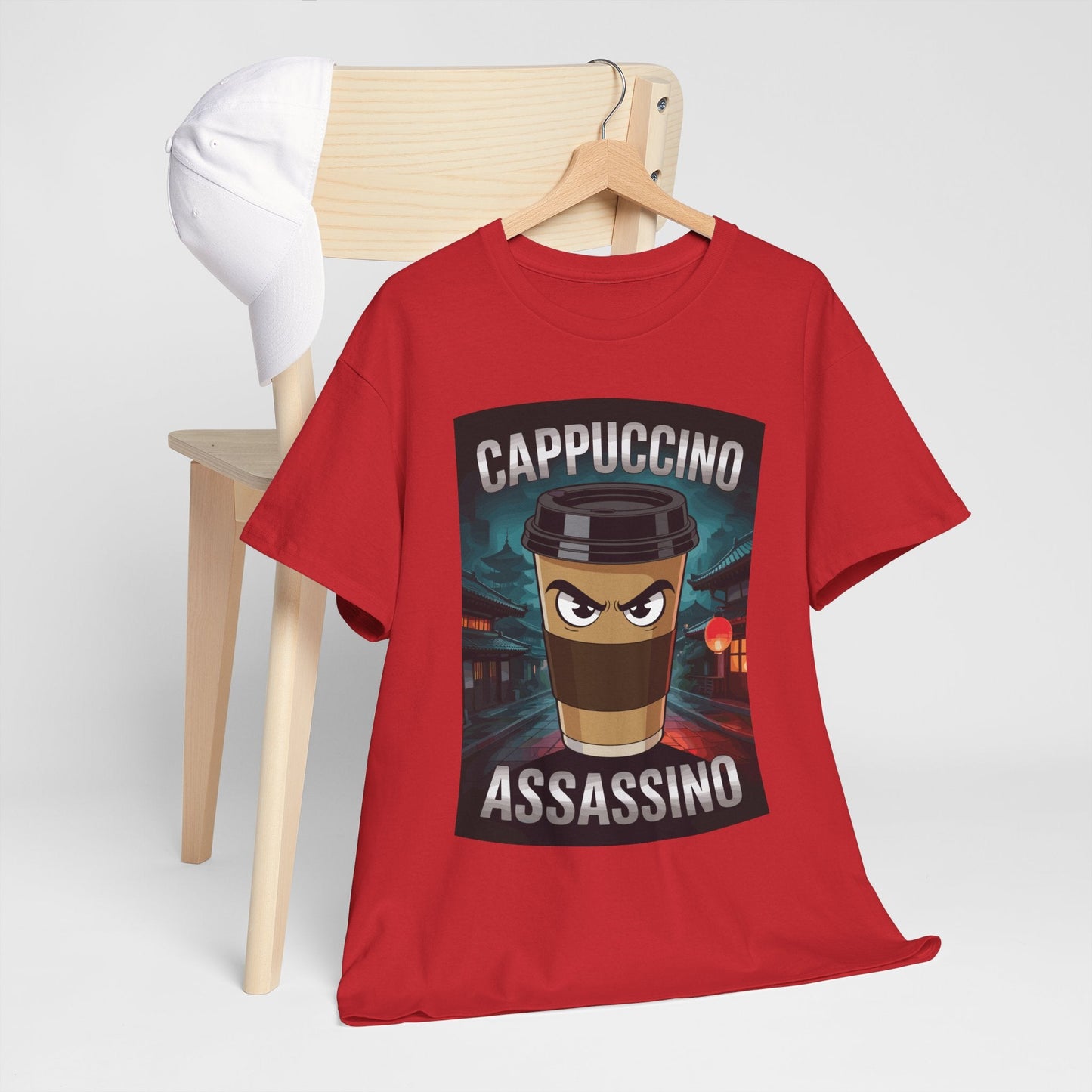 Cappuccino Assassino Coffee Lovers Italian Brainrot Meme T-Shirt