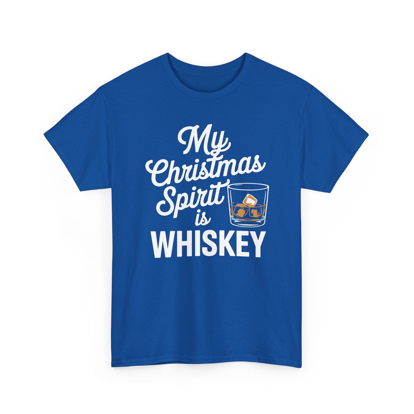 Funny Christmas Drinking Shirt Whiskey Liquor Drinker Saying T-Shirt