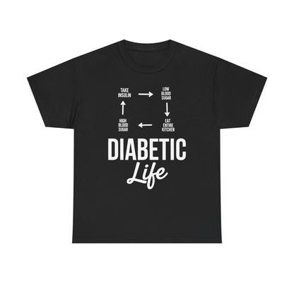 Funny Diabetic Type 1 Diabetes T1D Diabetes Awareness T-Shirt