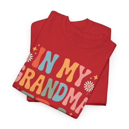 In My Grandma Era Funny Sarcastic Groovy Retro Mothers Day T-Shirt