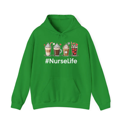 Nurse Life Funny Coffee Nurses Fuel Registered Nurse Medical Hoodie