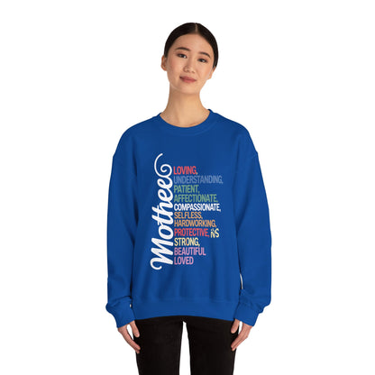 MOTHER Meaning Shirt I Love Mom Mothers Day Sweatshirt
