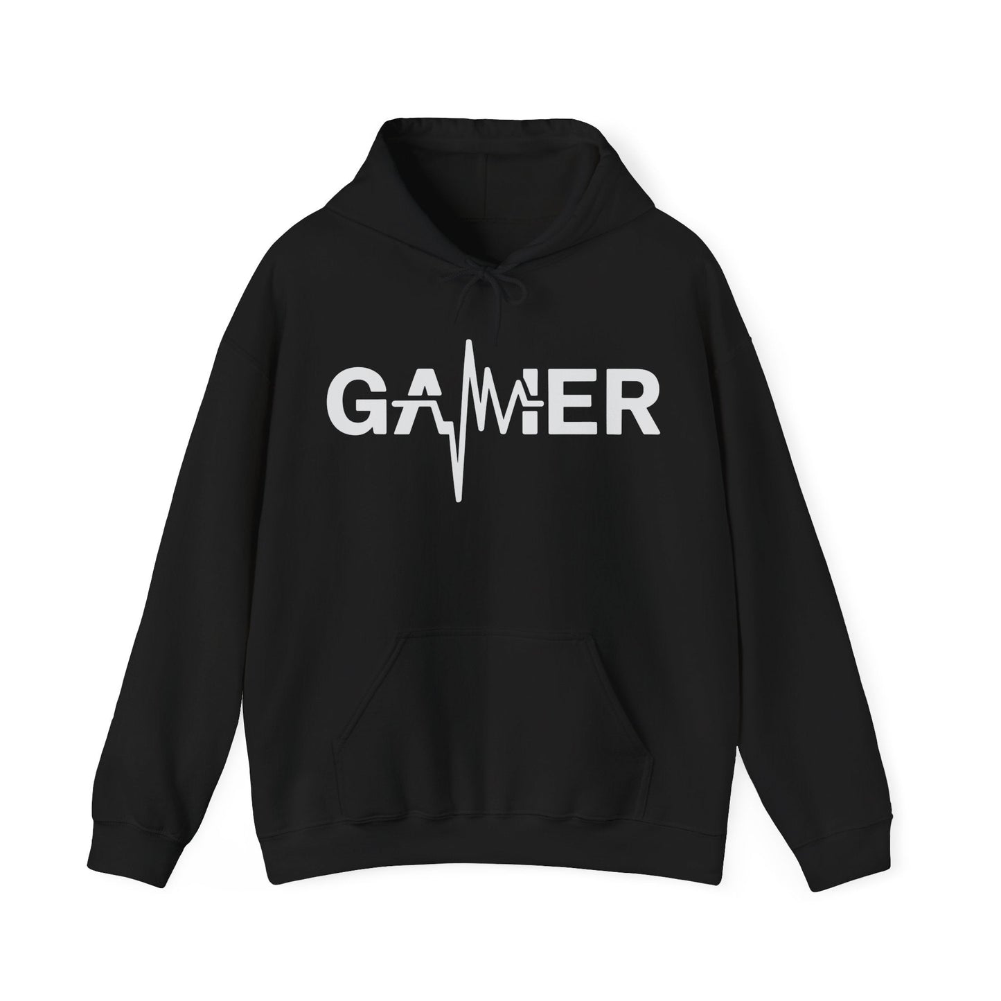Gamer Heartbeat Video Games Graphic Hoodie