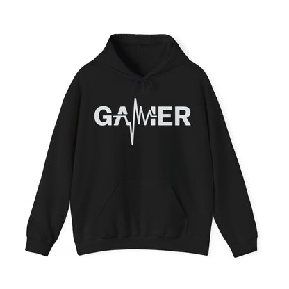 Gamer Heartbeat Video Games Graphic Hoodie