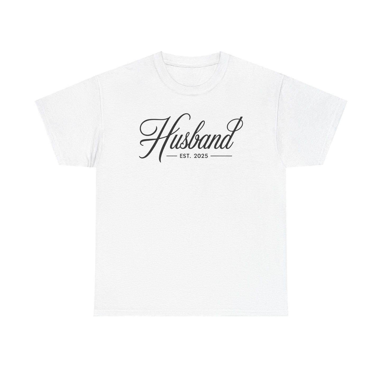Couples Gifts For Husband And Wife Matching Husband Est 2025 Just Married Honeymoon Wedding T-Shirt