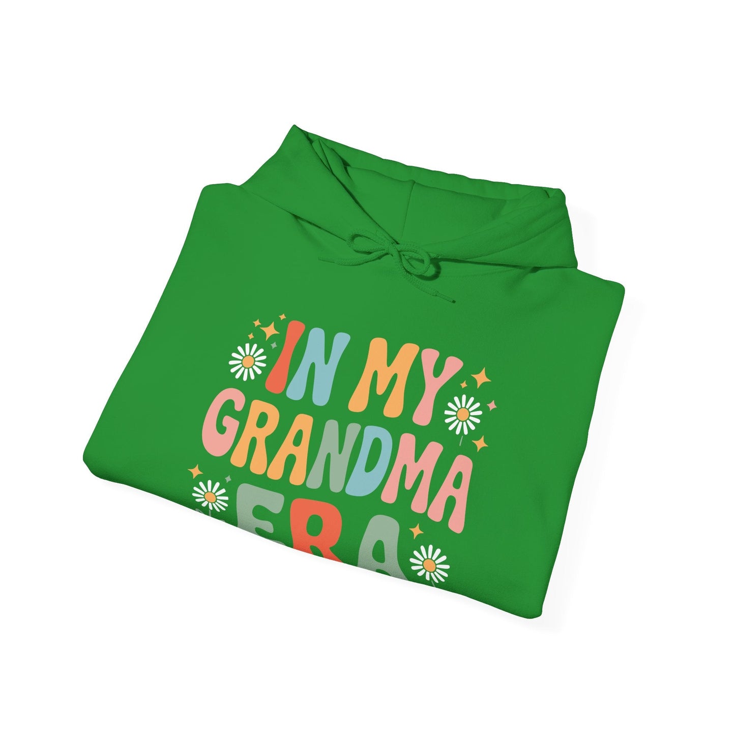 In My Grandma Era Funny Sarcastic Groovy Retro Mothers Day Hoodie