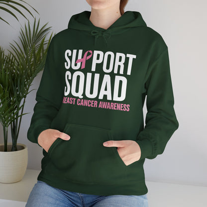 Breast Cancer Shirts Support Squad Breast Cancer Awareness Hoodie