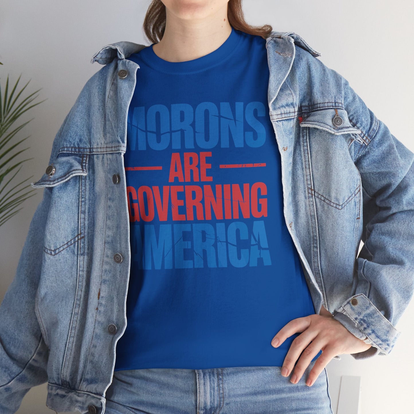Morons Are Governing America Trump 2025 T-Shirt