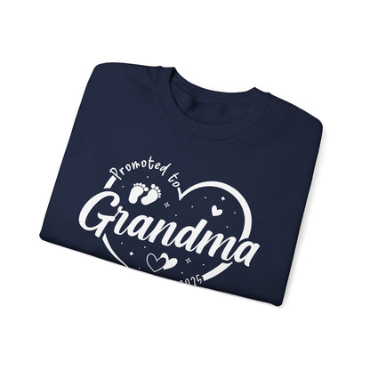 Promoted to Grandma Est 2025 Soon to be Grandma Mothers Day Sweatshirt