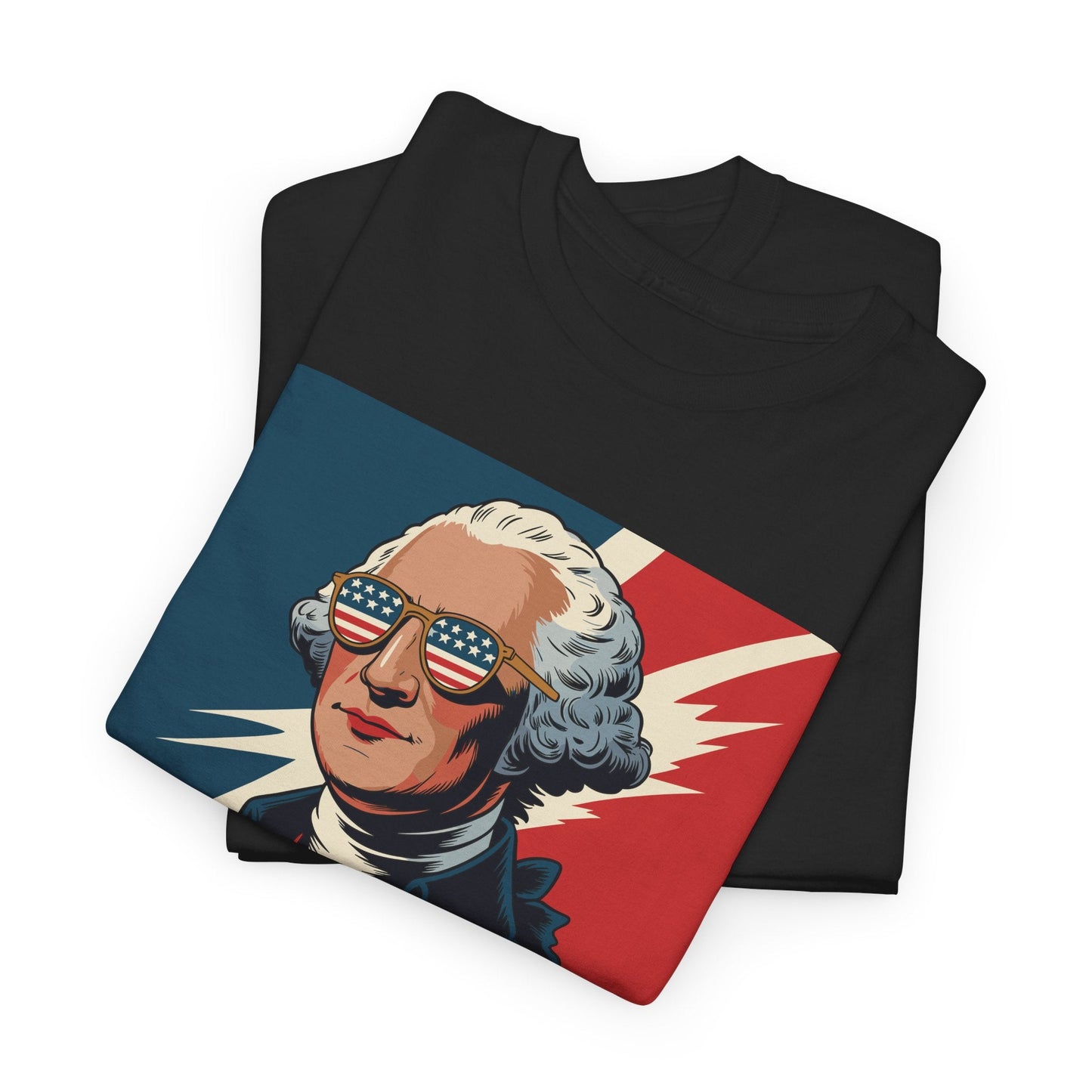 4th Of July 2025 George Washington Bruh. Meme Patriotic T-Shirt