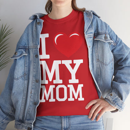 I Love My Mom Mothers Day from Daughter or Son T-Shirt