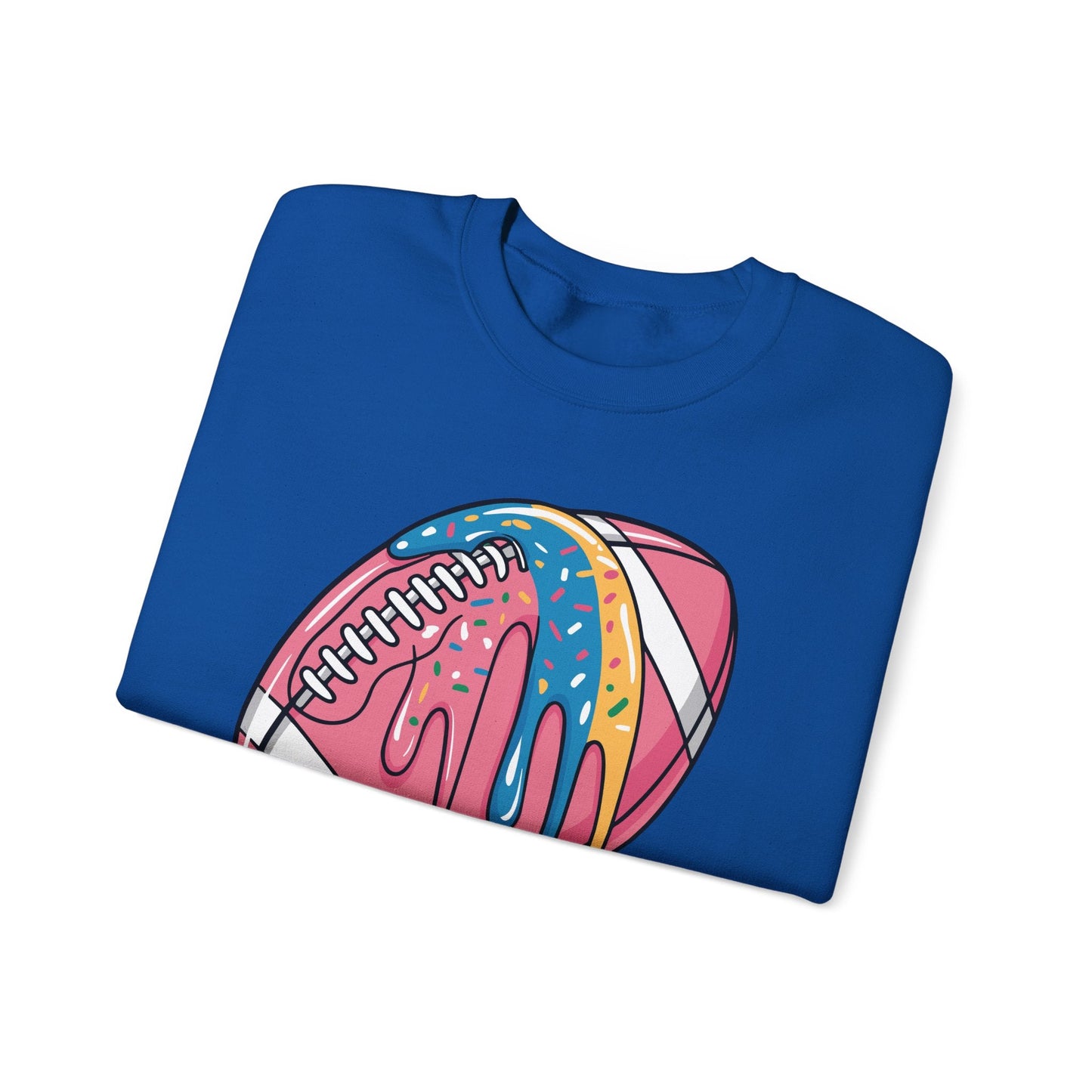 Football Drip For Lineman WR QB RB Ice Cream Sprinkles Sweatshirt