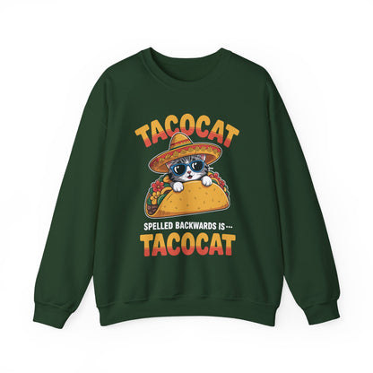 Tacocat Spelled Backwards Taco Cat Cinco De Mayo T-Shirt Men Women