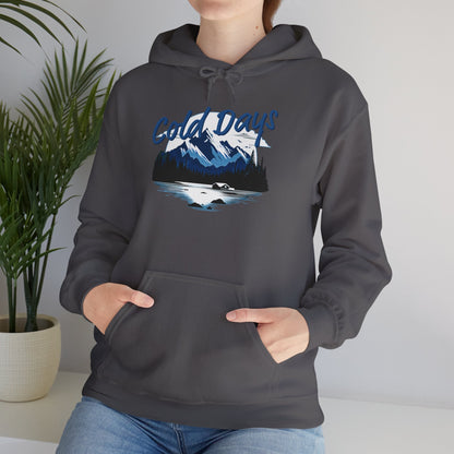 Cold Days Club Retro Aesthetic Hoodie