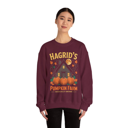 Hagrids Pumpkin Farm Spooky Season Halloween Fun Sweatshirt