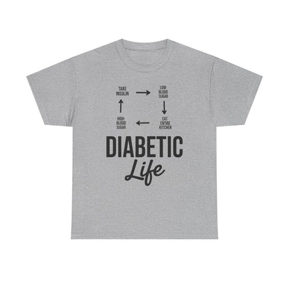 Funny Diabetic Type 1 Diabetes T1D Diabetes Awareness T-Shirt