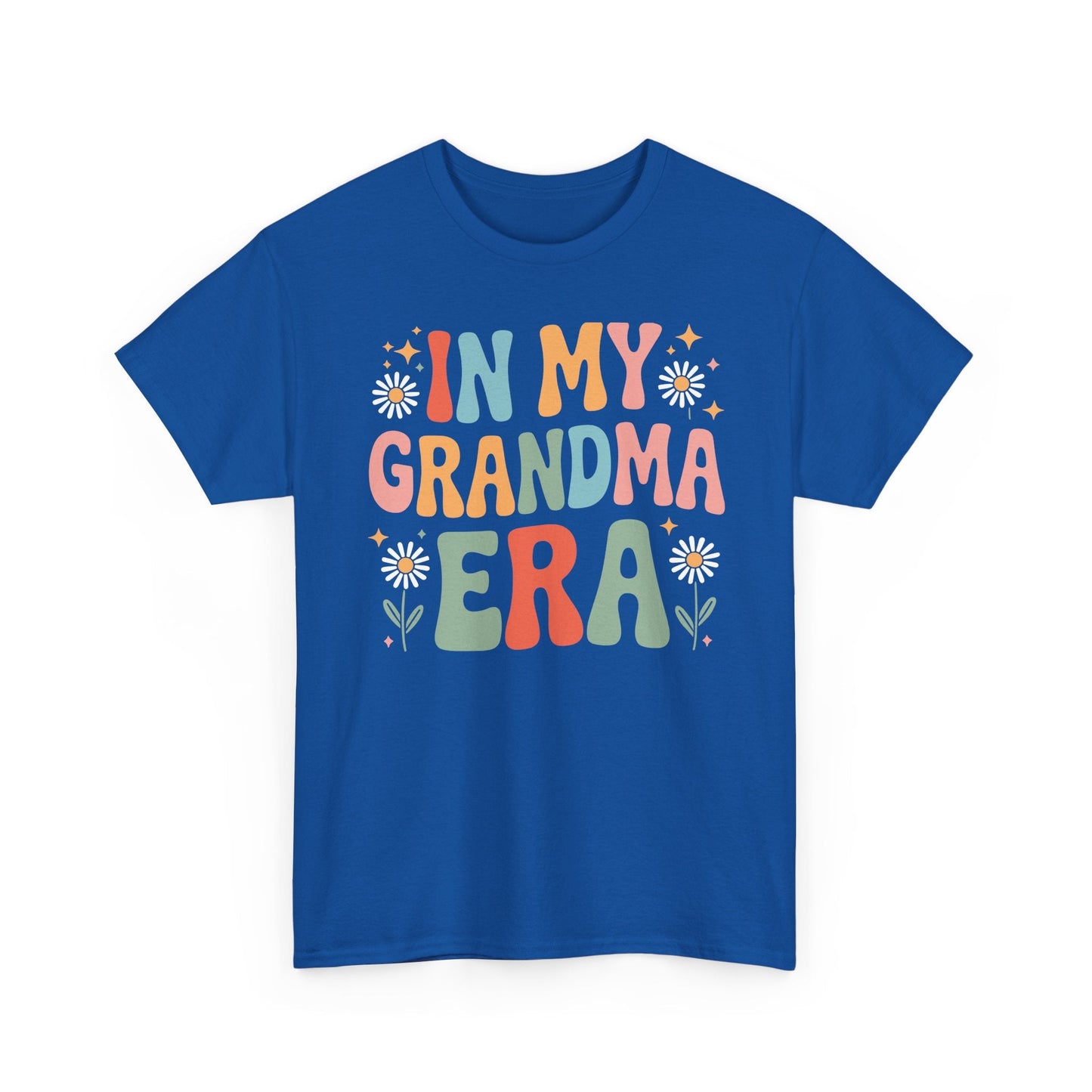 In My Grandma Era Funny Sarcastic Groovy Retro Mothers Day T-Shirt