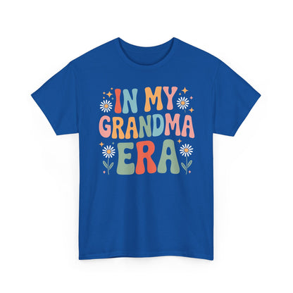 In My Grandma Era Funny Sarcastic Groovy Retro Mothers Day T-Shirt