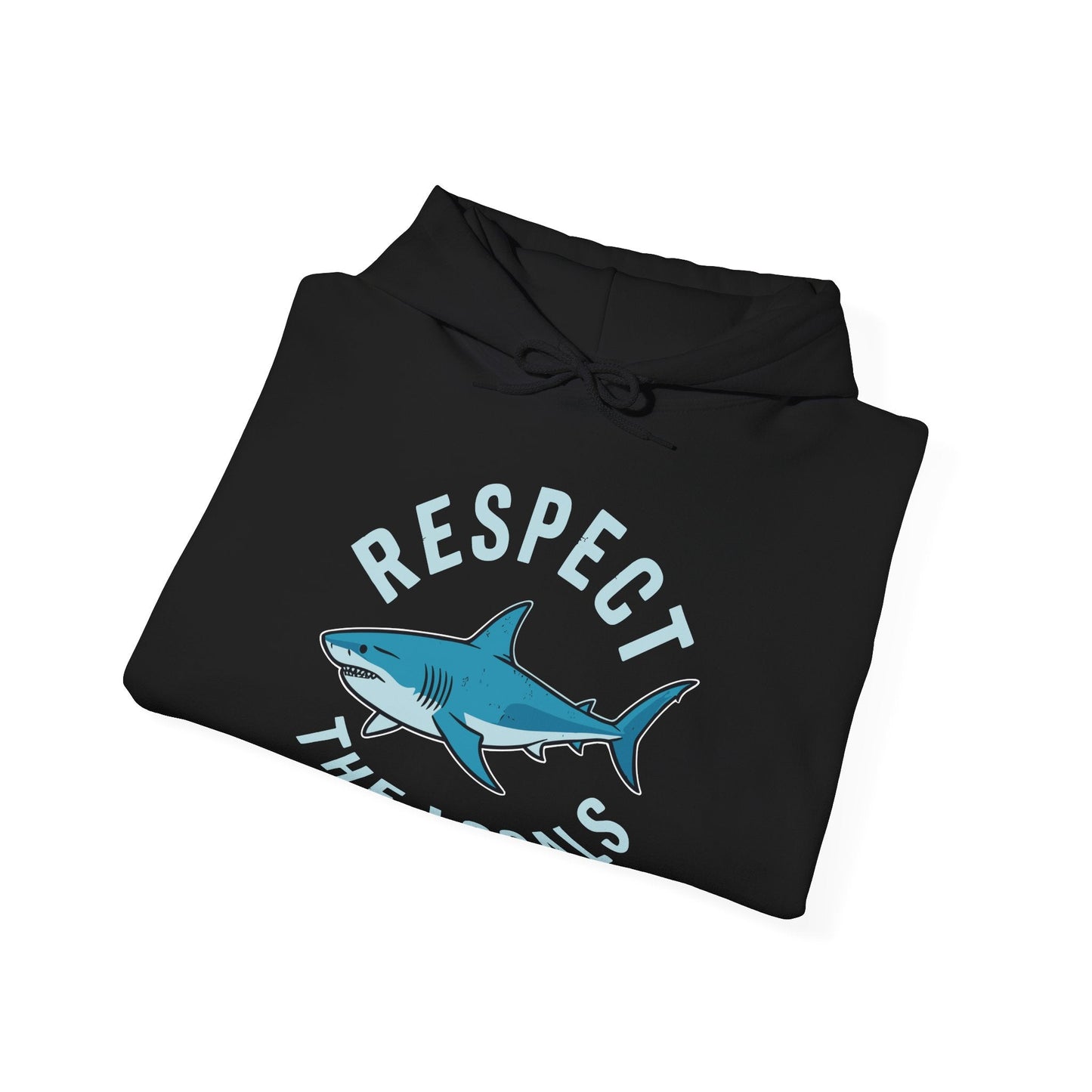 Respect The Locals Shark Ocean Animal Rights Biology Life Hoodie