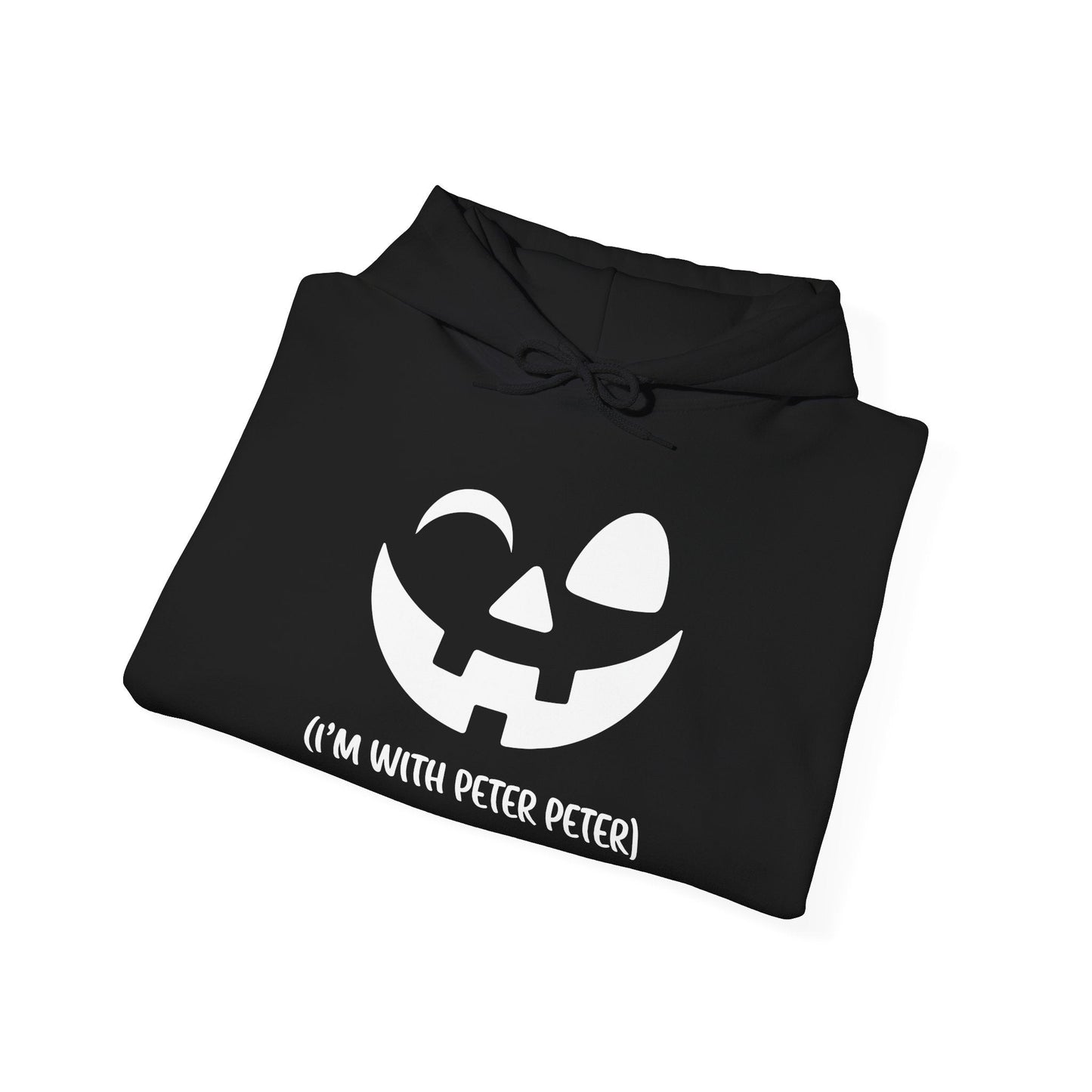 Im With Peter Couple Halloween Adult Eater Pumpkin Hoodie