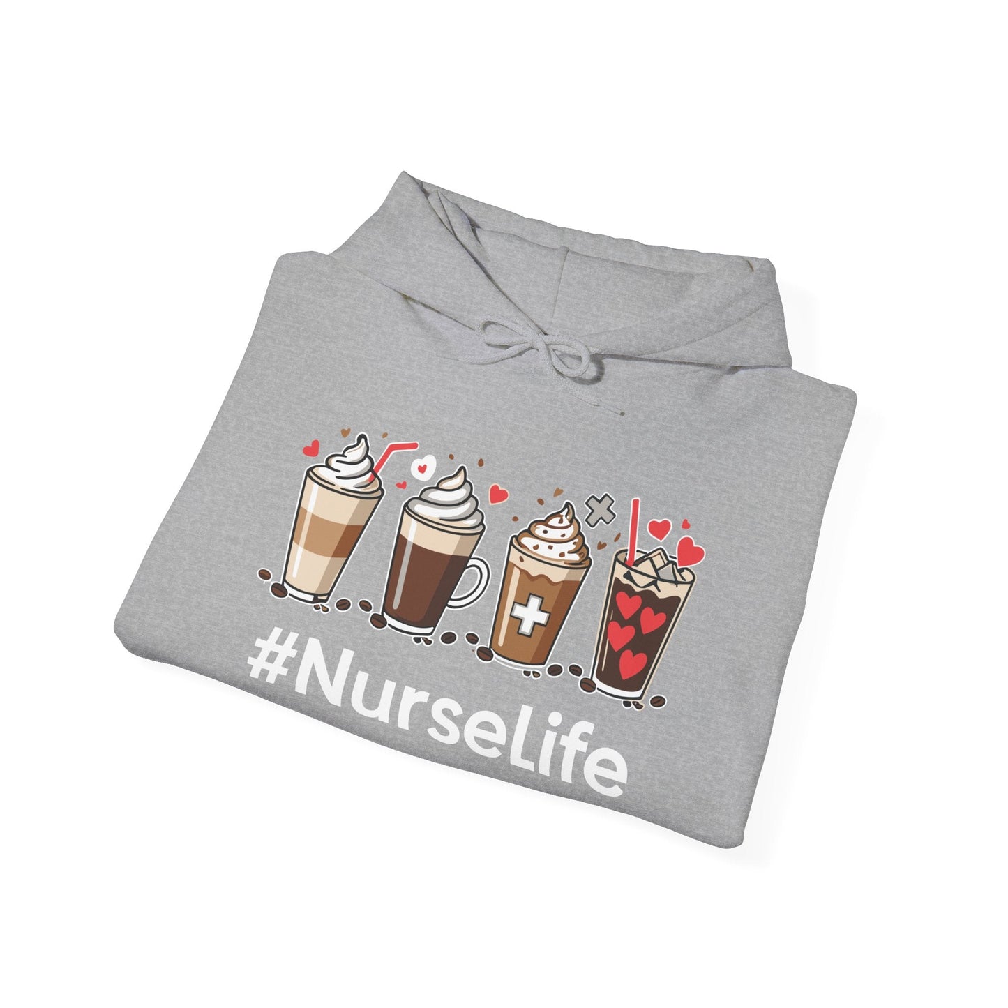 Nurse Life Funny Coffee Nurses Fuel Registered Nurse Medical Hoodie