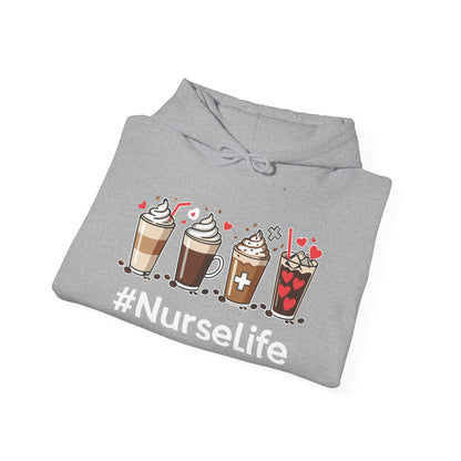 Nurse Life Funny Coffee Nurses Fuel Registered Nurse Medical Hoodie
