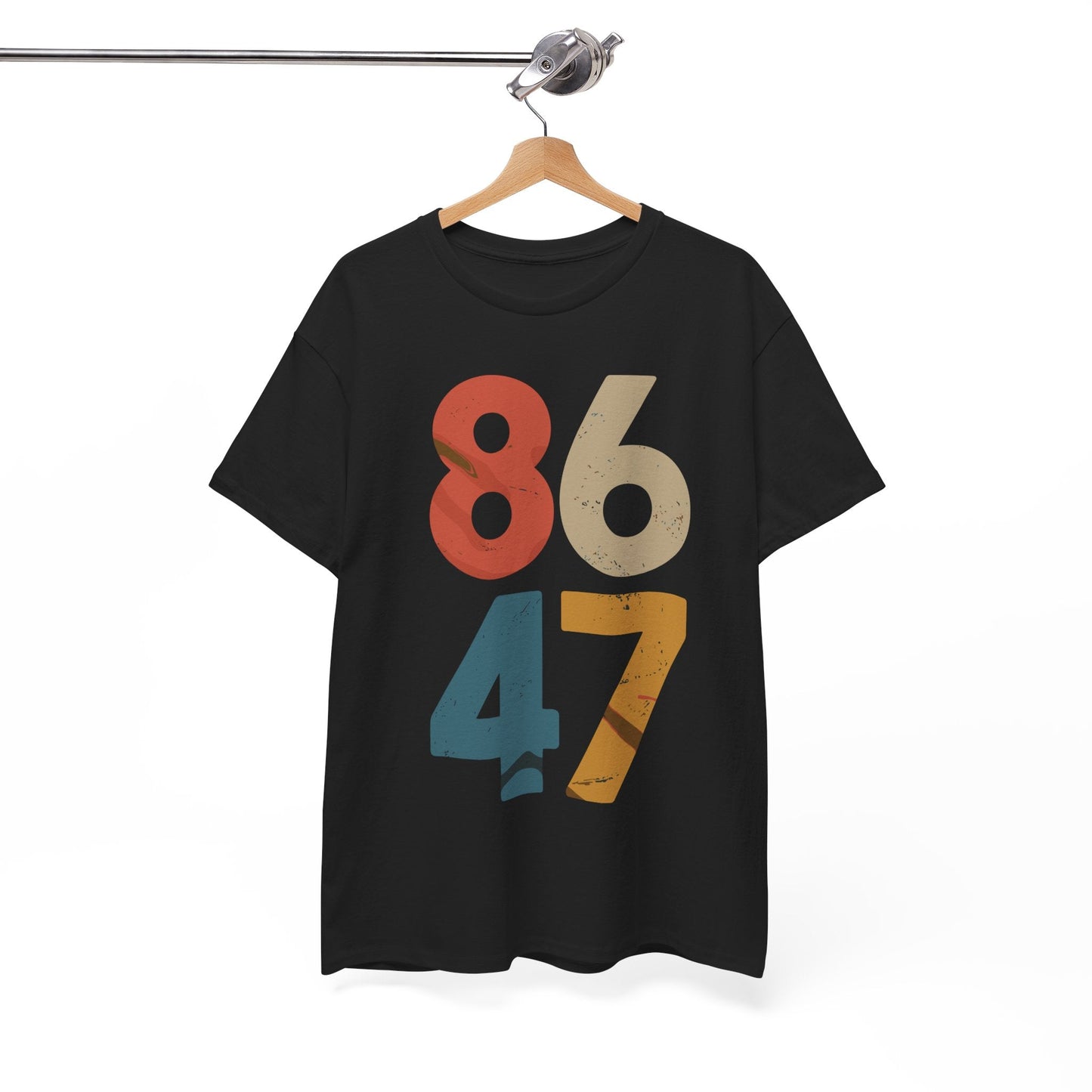 Classic Vintage 80s Style 86 47 Anti Trump T-Shirt